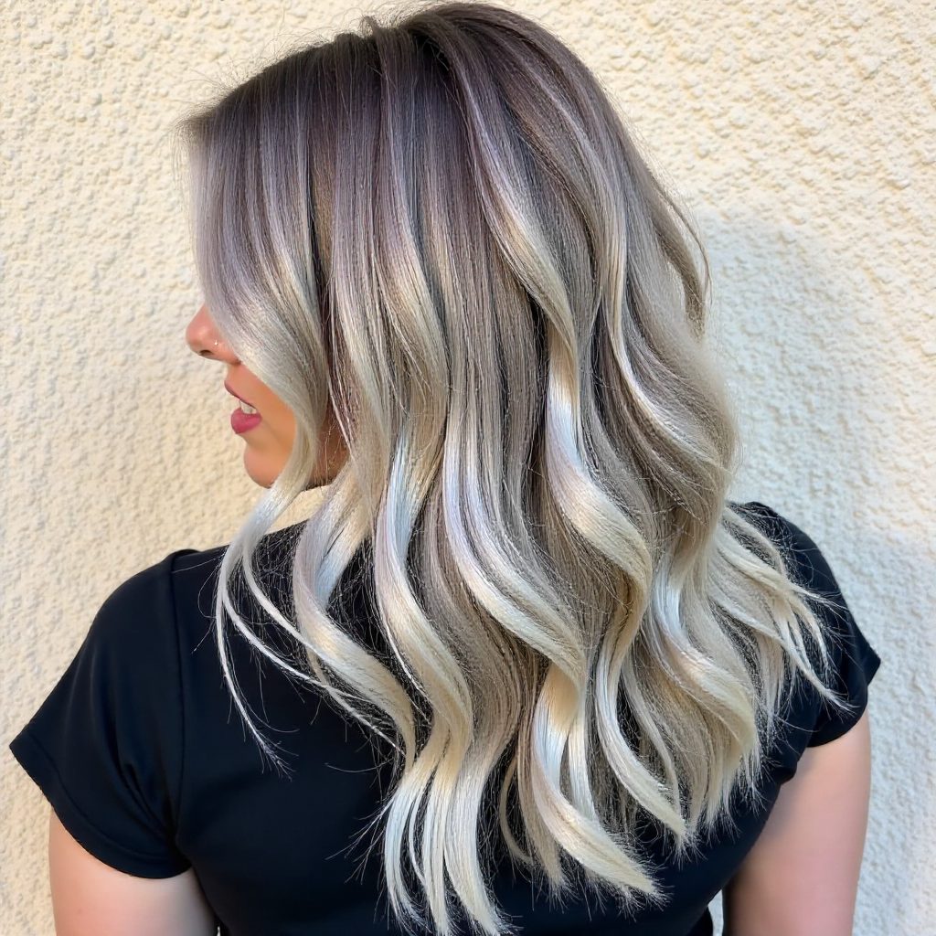 Silver Gray Waves