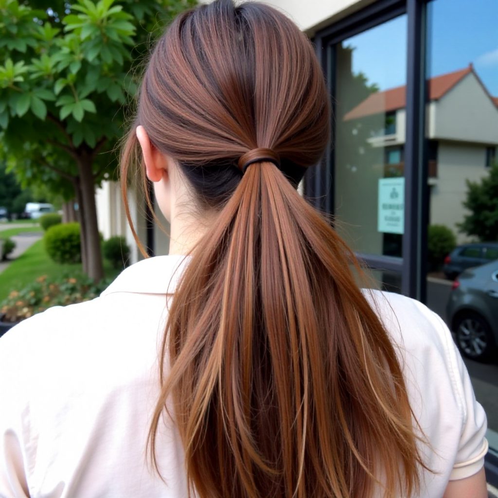 Hals Updo With Hair Accessories