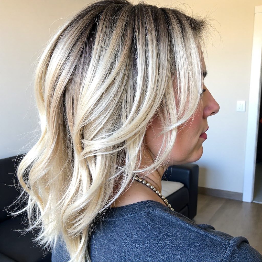 Bright Color And Wavy Pieces