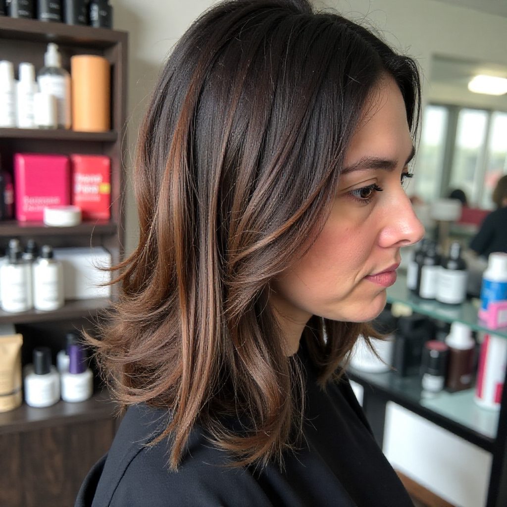Layered Haircut for Long Thick Hair