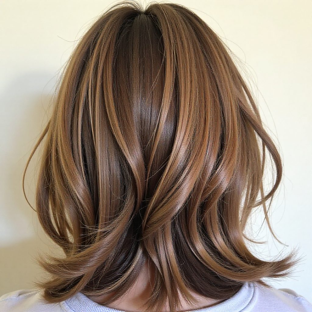 Shaggy Two-Layer Bob