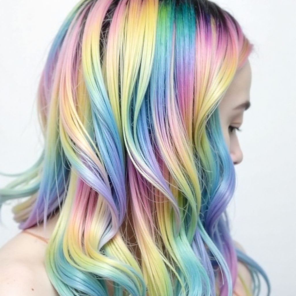 Diagonal Holographic Coloring