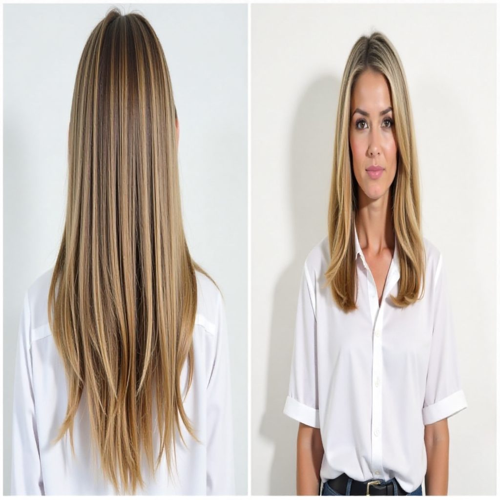 Half-Up Crown Braid