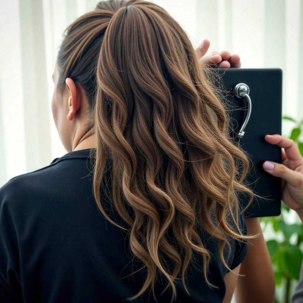 Tiny Triangle Braids With Highlights