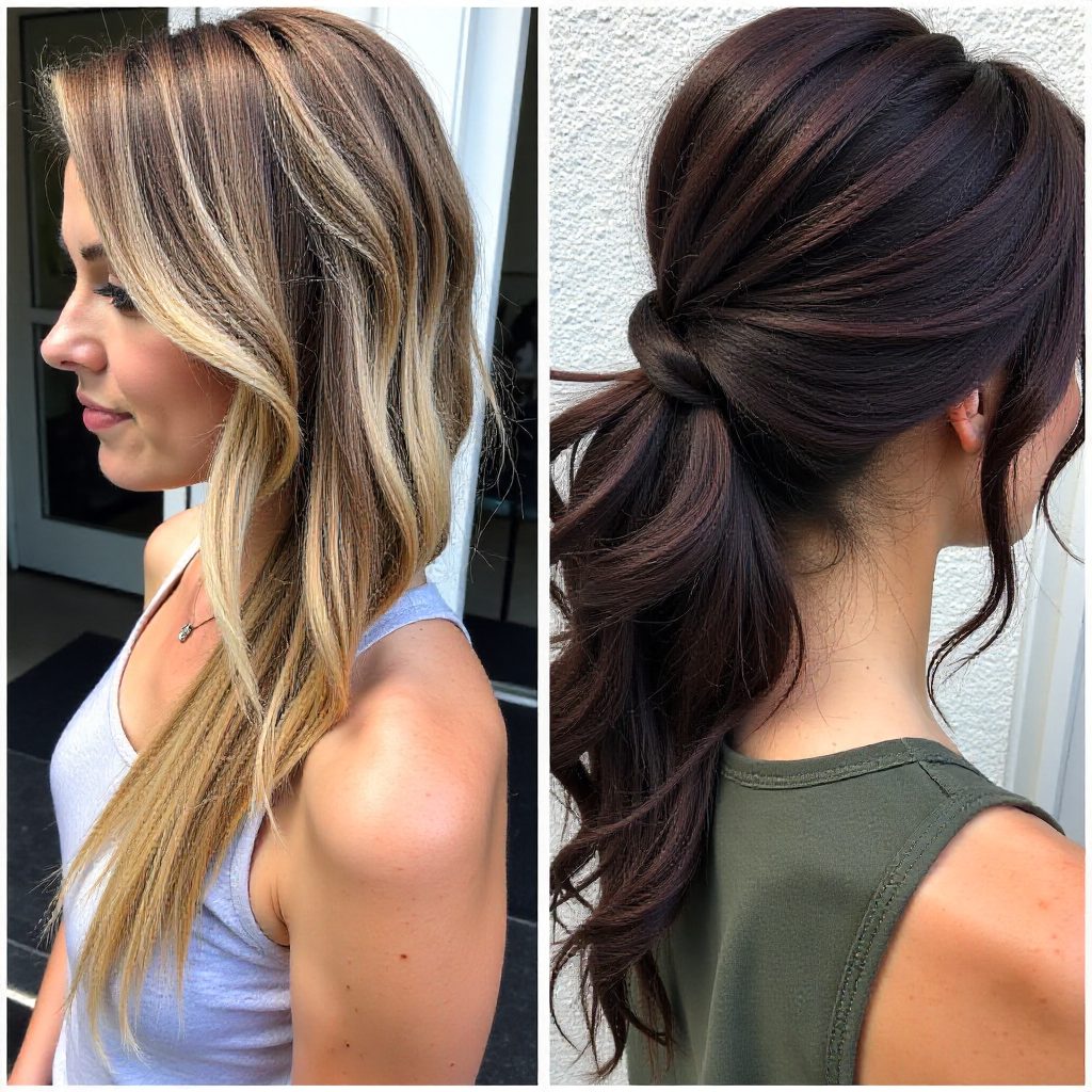 Cascading Elsa Braid Hairstyles