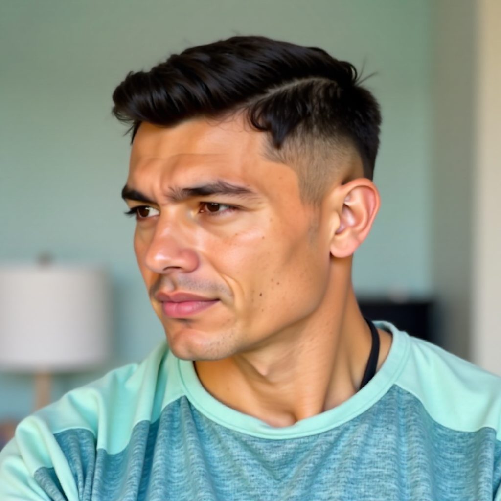 French Crop Haircut For Athletic Men