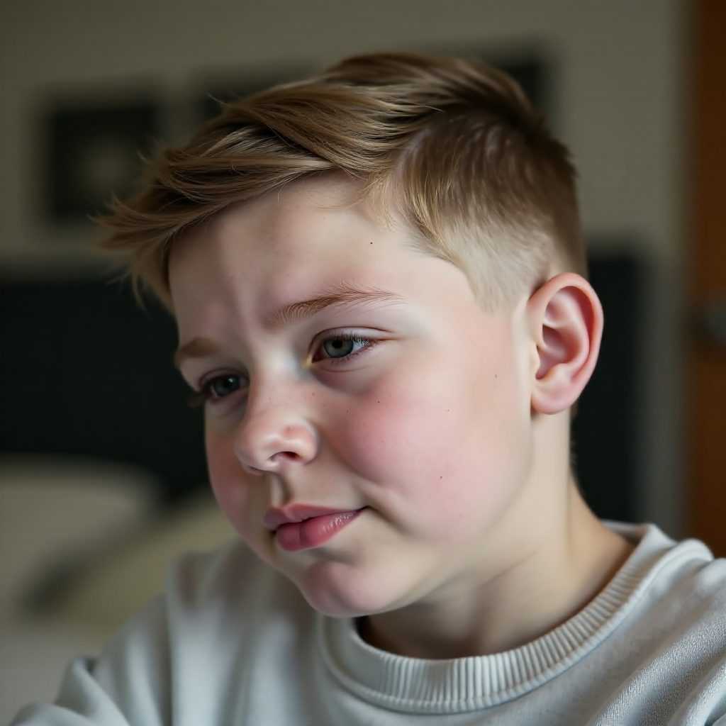 Short Drop Fade Haircut