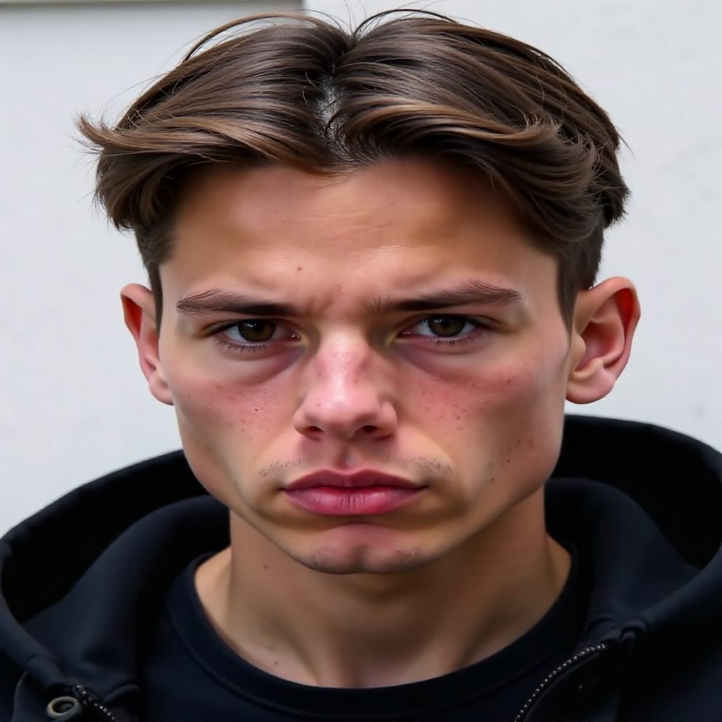 Short Curtain Hairstyle for Men