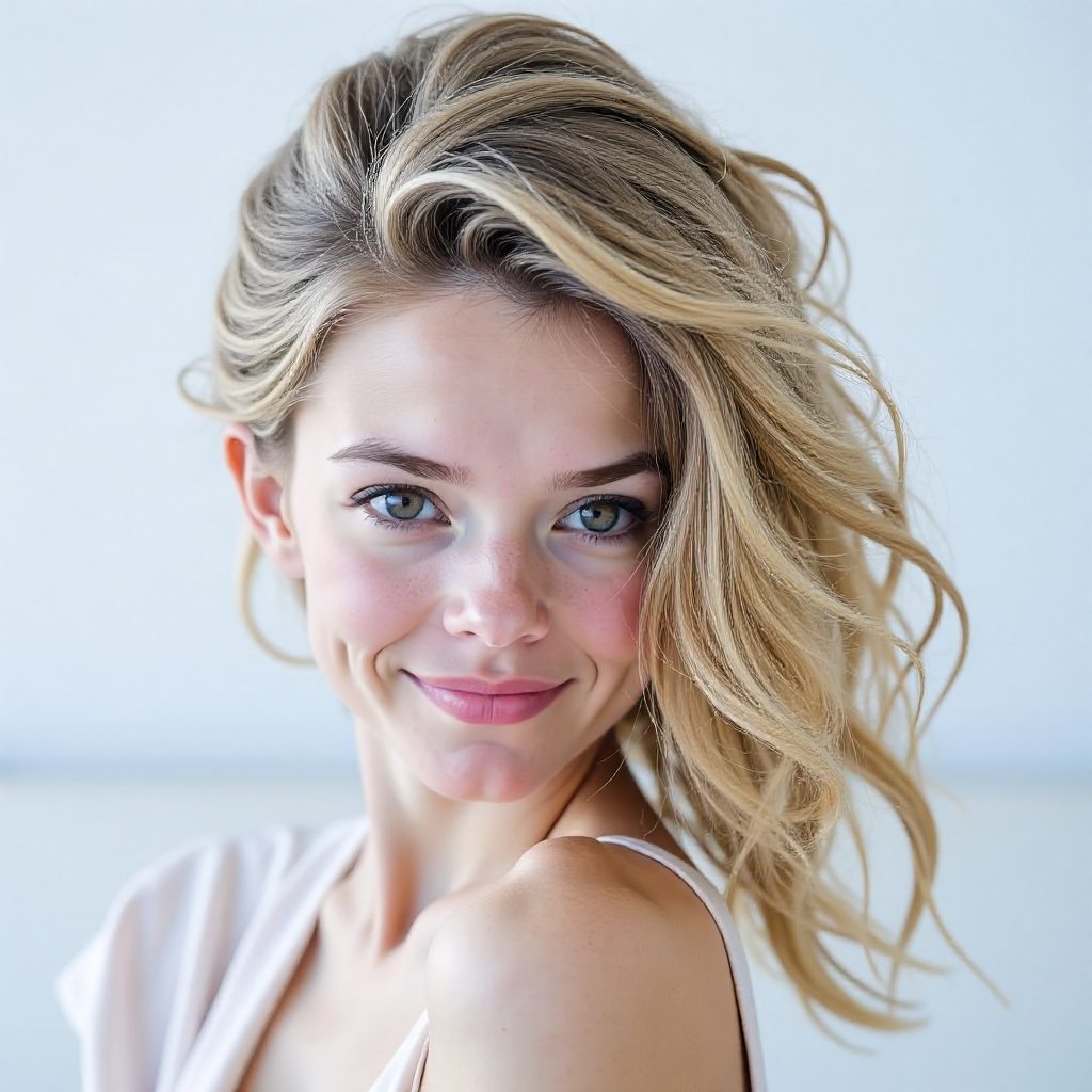 Half Up Half Down Hairstyle for Prom