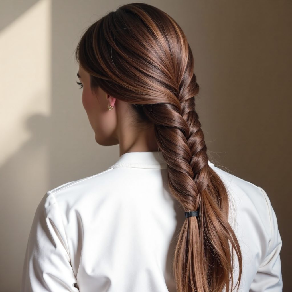 Special Occasion Sleek Ponytail Style