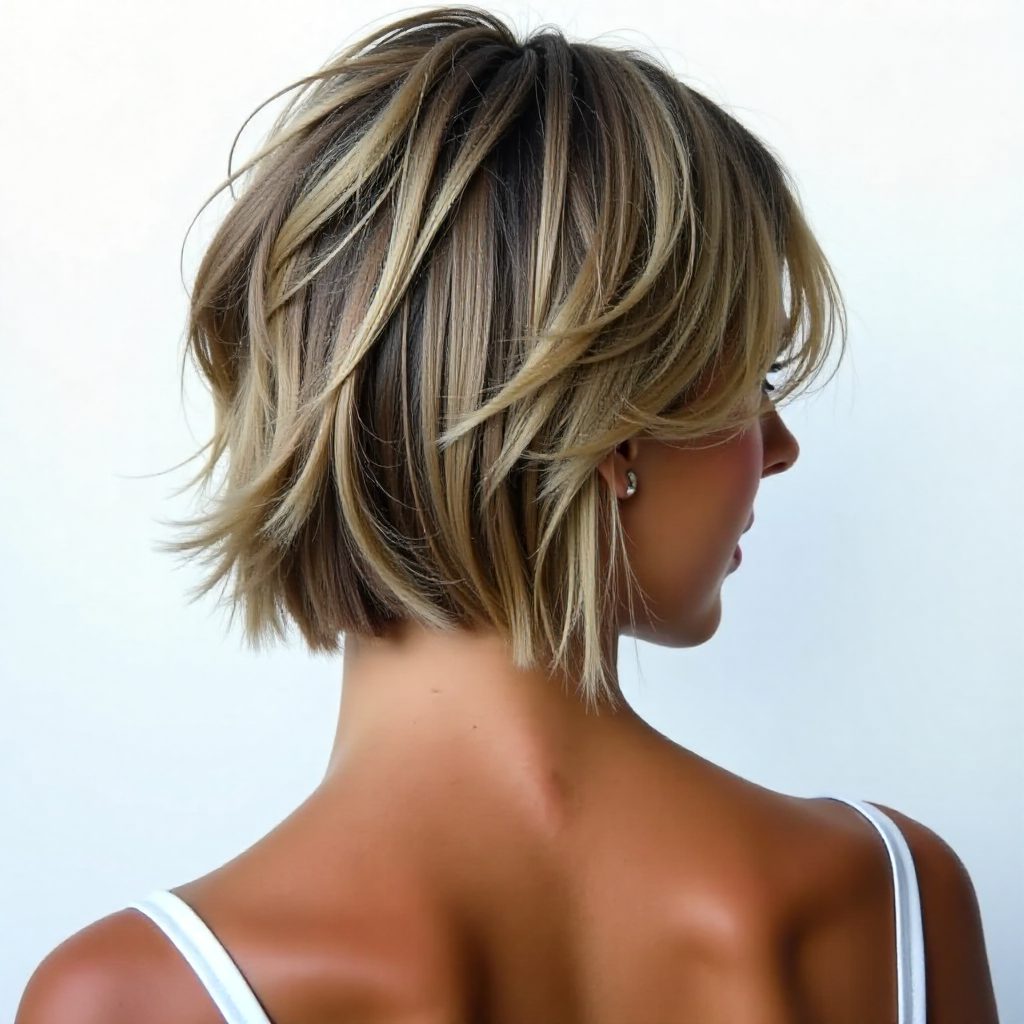 Beautiful Chignon with a Pearl Colored Accessory