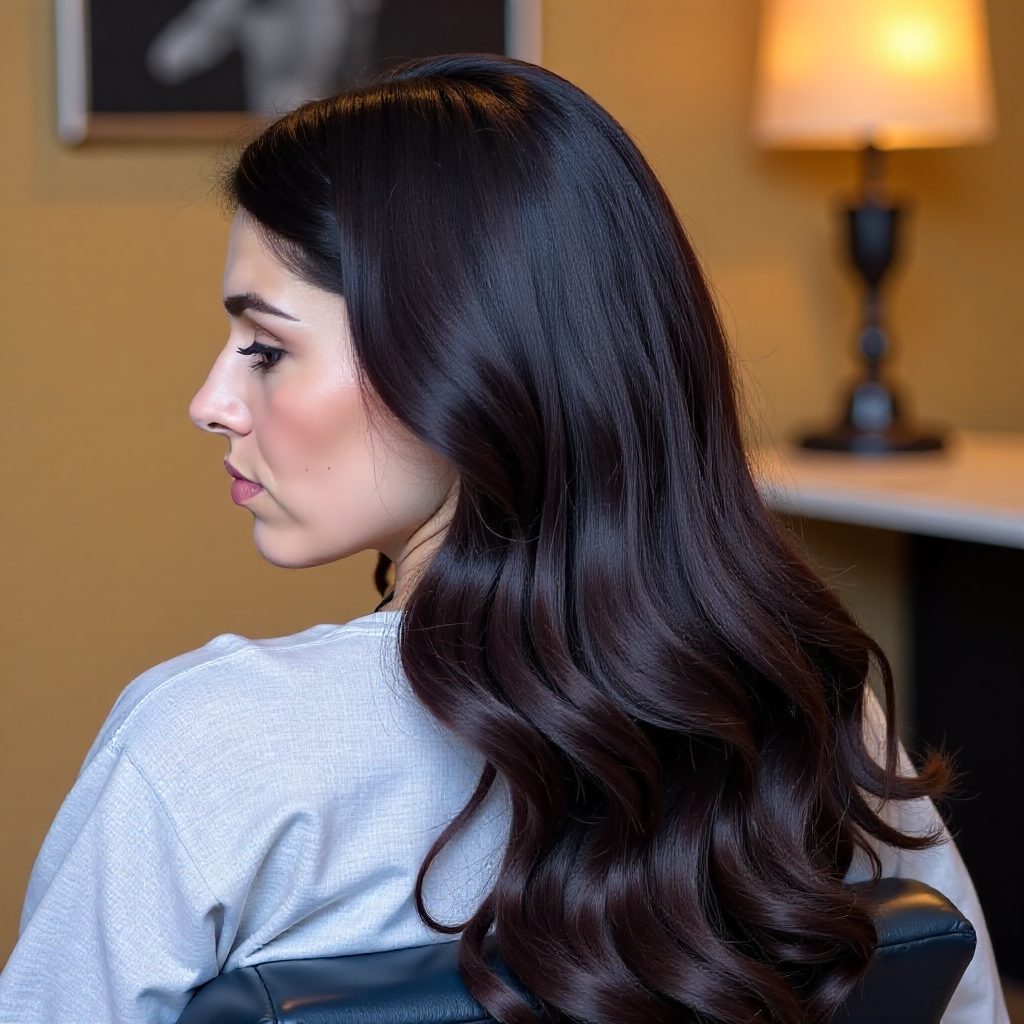 Classic Slick Back Hollywood Waves