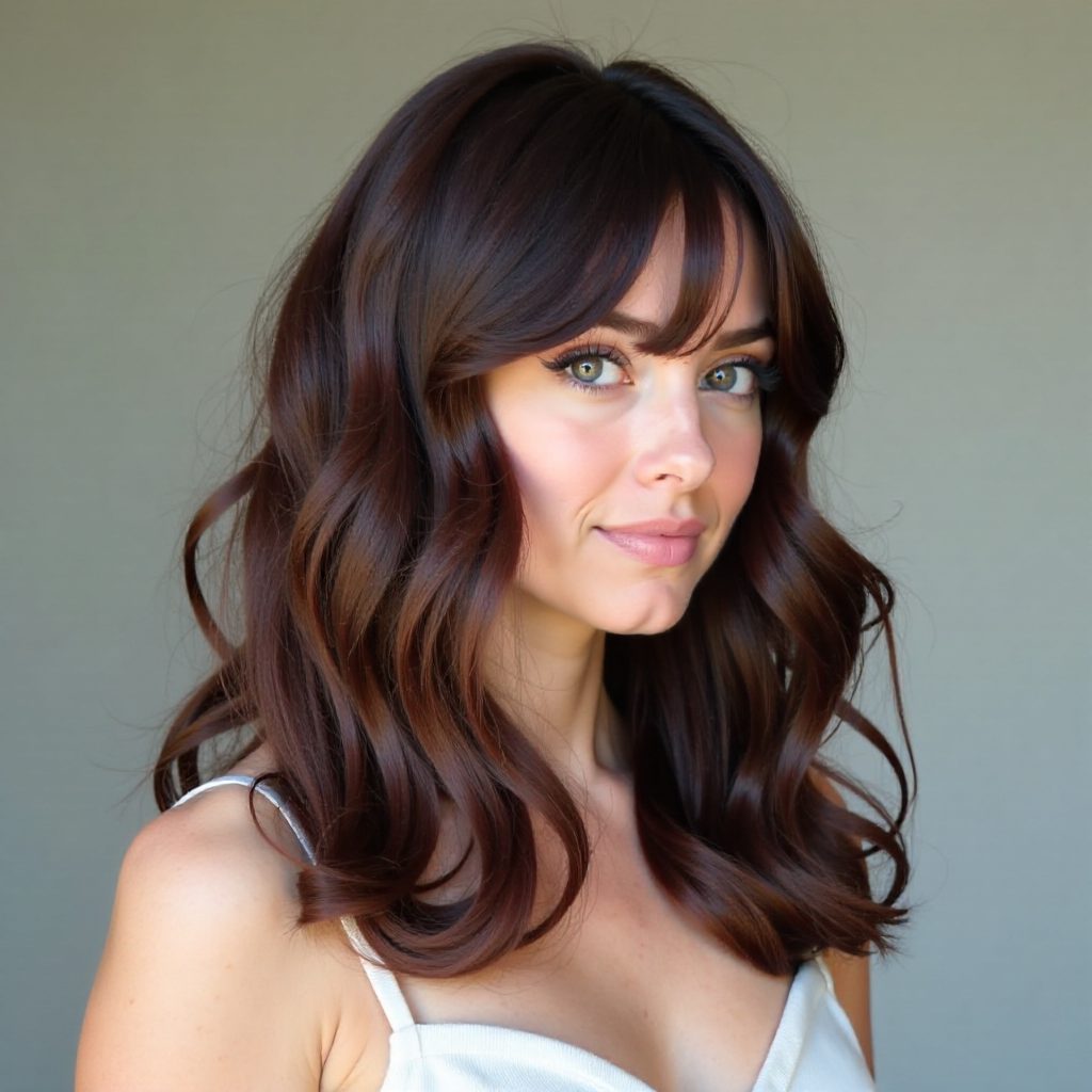 Voluminous Wavy Prom Hair