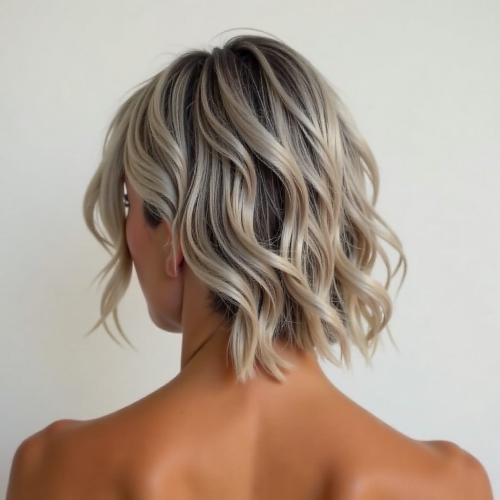Classic Blonde Low Bun
