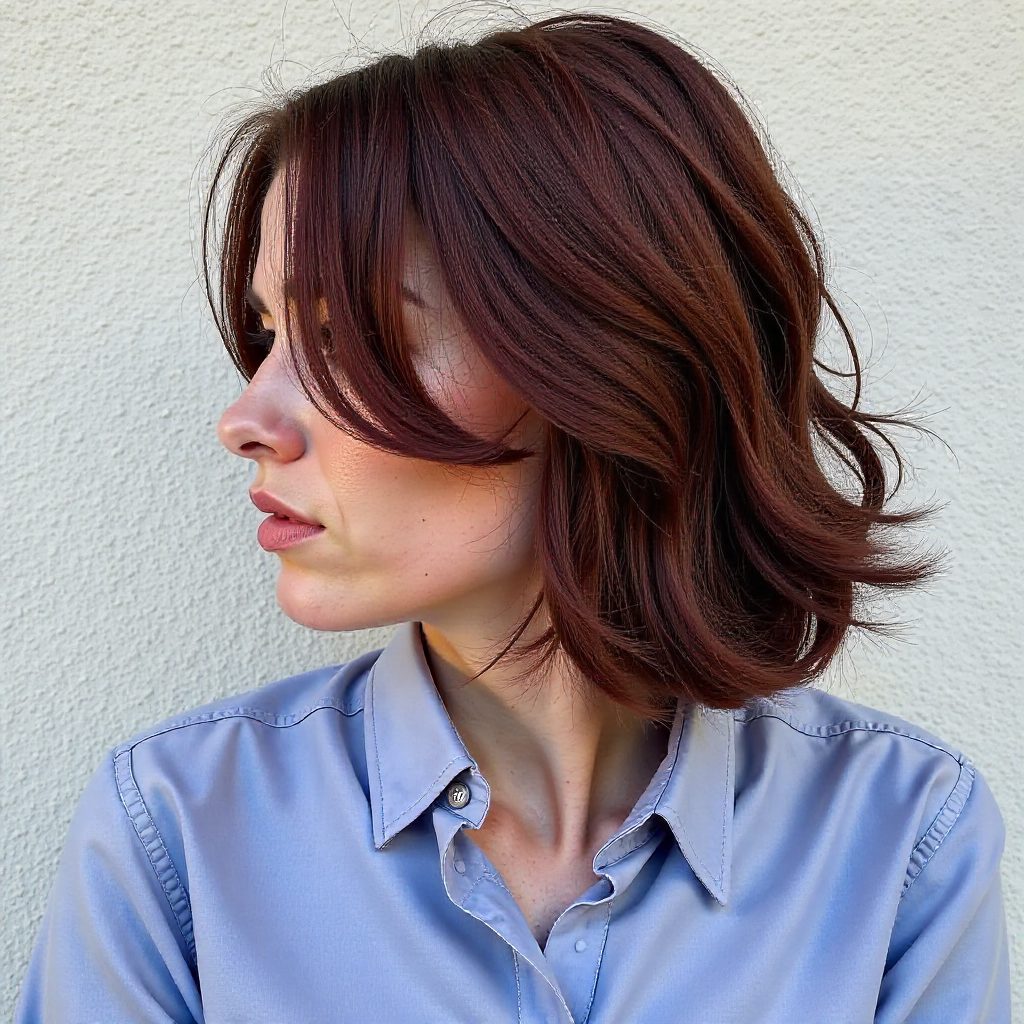 Messy Low Bun Hairstyle for Prom