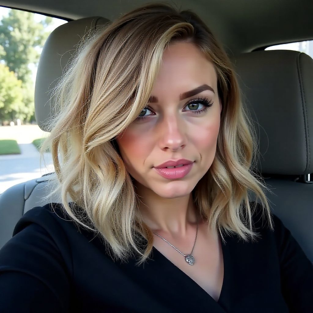 Shaggy Haircut for Diamond Shaped Faces