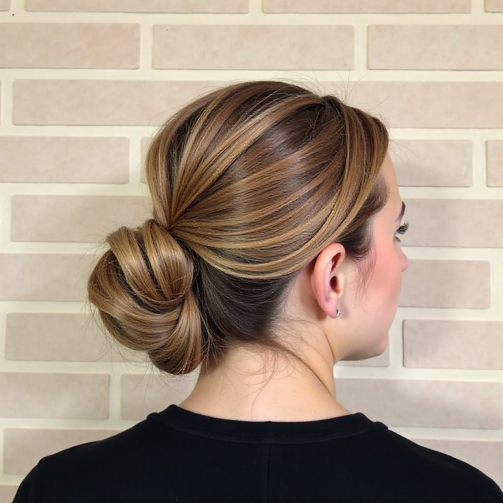 Prom Updo with Fishtail Braid