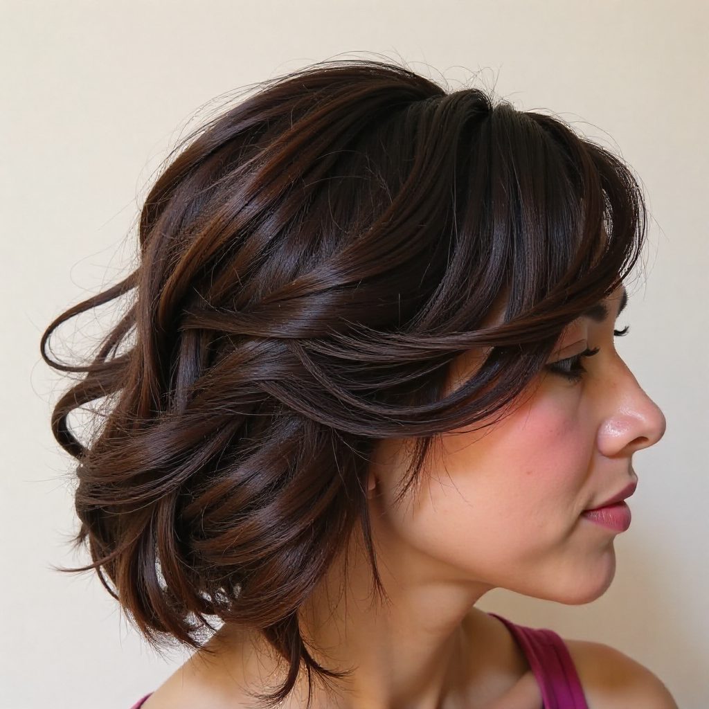 Formal Hairstyle with Crown Texture and Chignon Bun