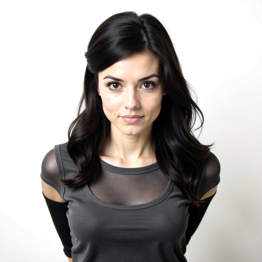 Long Hair with Short Choppy Bangs