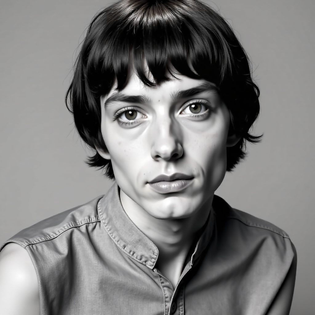 Short Haircut with Textured Bangs