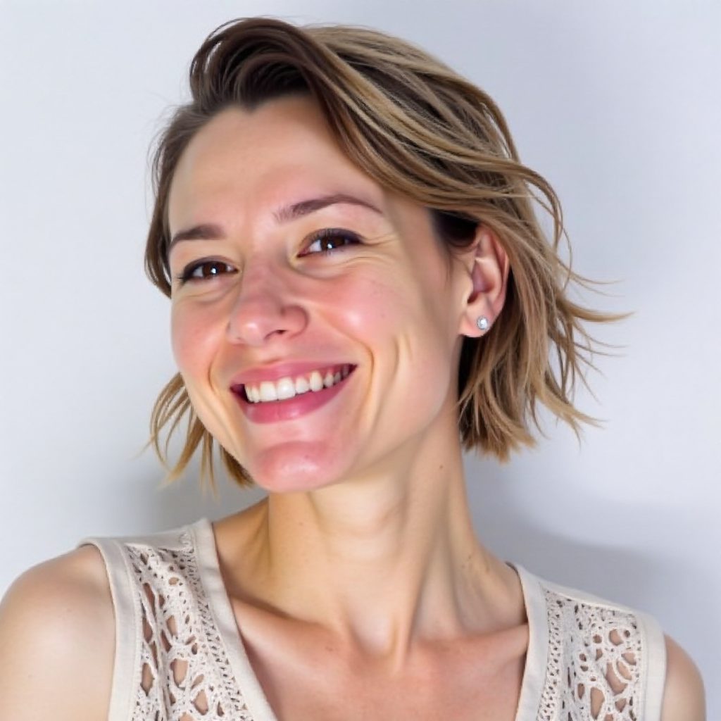 Lovely Layered Bob for Fine Locks