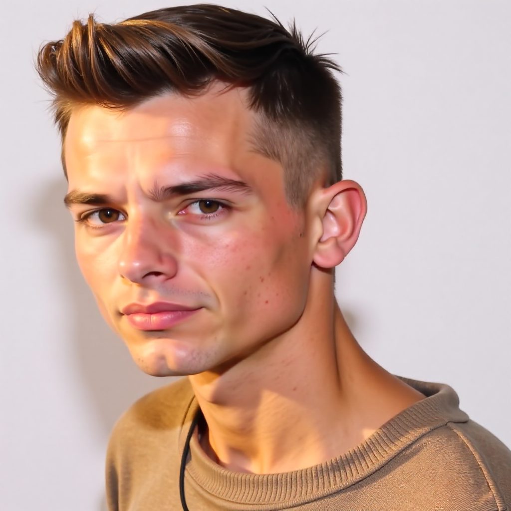Short Hairstyle for Men with Fine Hair