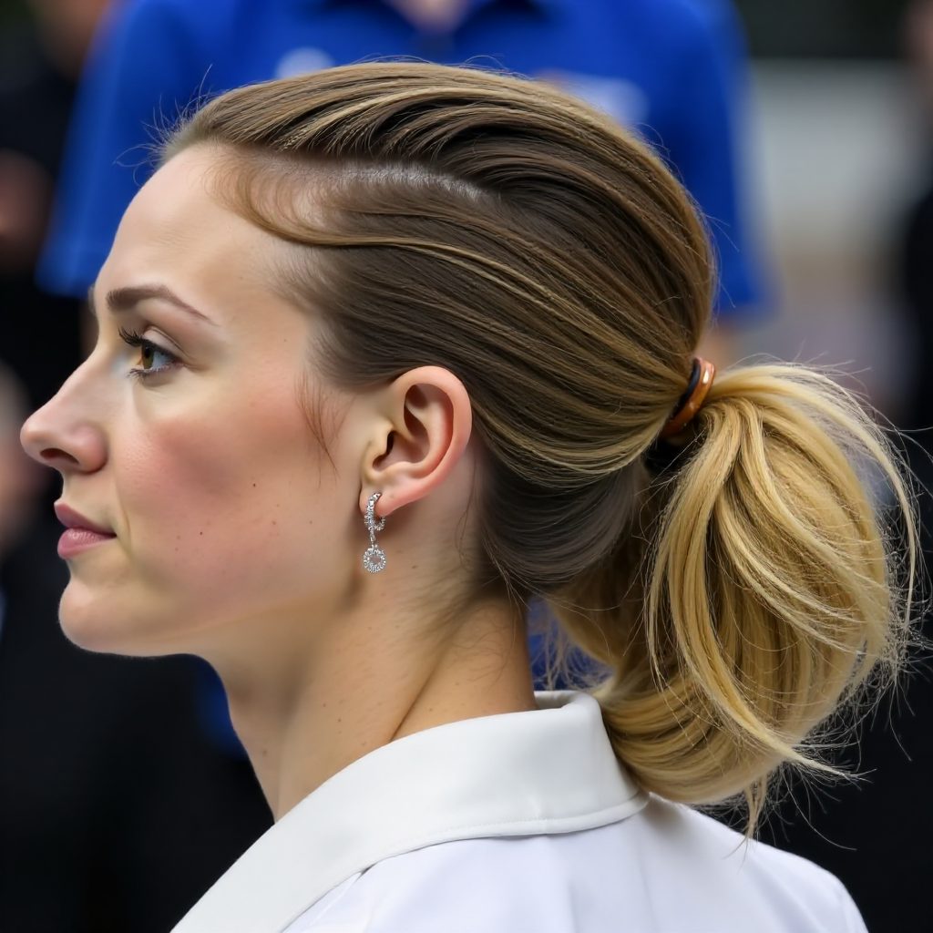 Edgy Shoulder Length Cut with Nape Undercut
