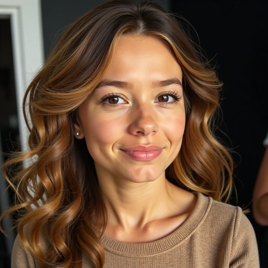 Shoulder Length Hair Styled Away from the Face