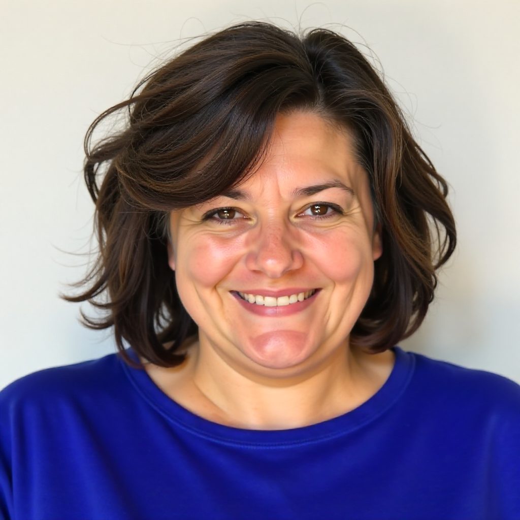 Bob with Bangs for Plus Size Women over 40