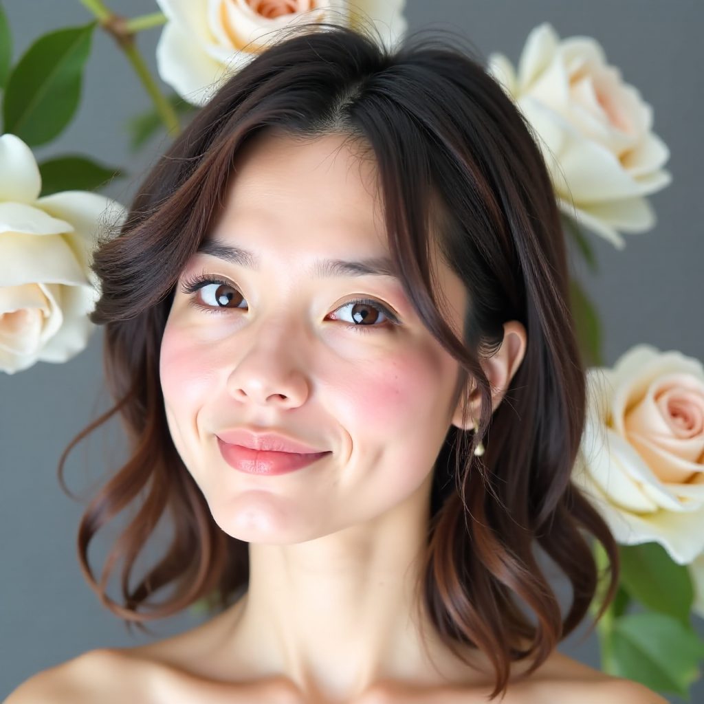 Long Wavy Bob with Framing Layers for Thin Hair