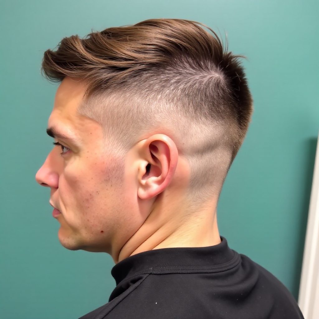 Zero Fade Short Crew Haircut
