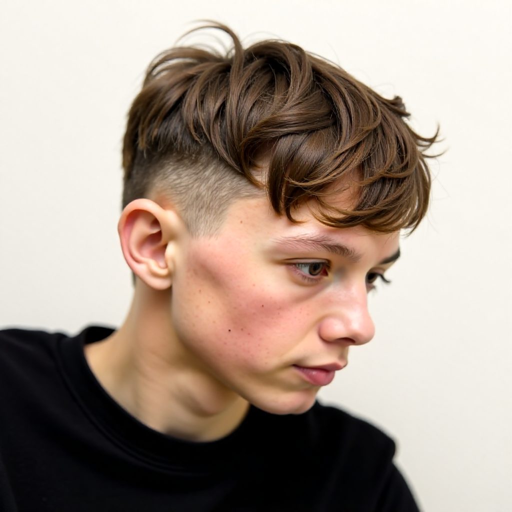 30 Flattering Haircuts for Men with Big Foreheads: lead gallery photo for styling reference