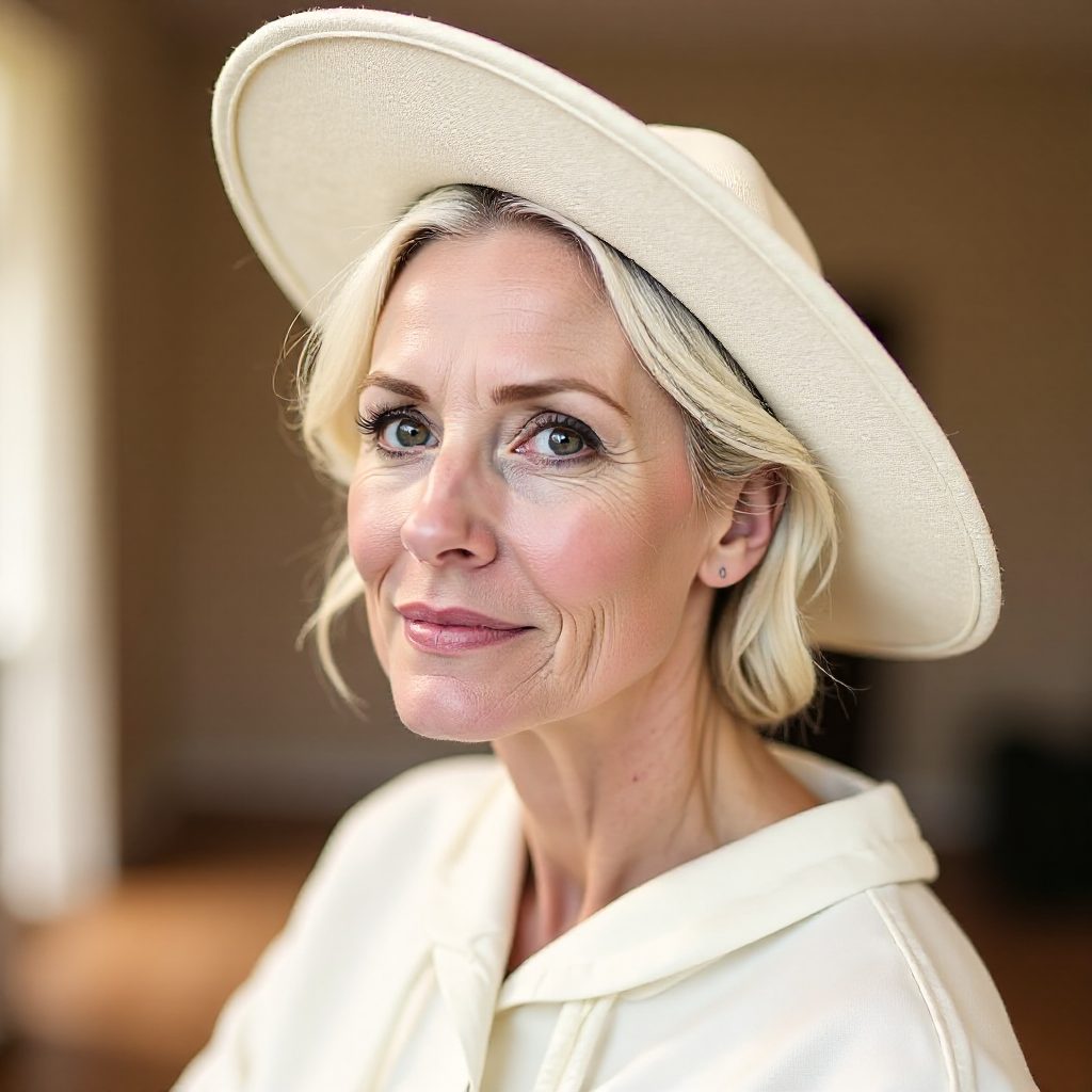 Textured Low Bun Mother Of The Bride Hairstyle