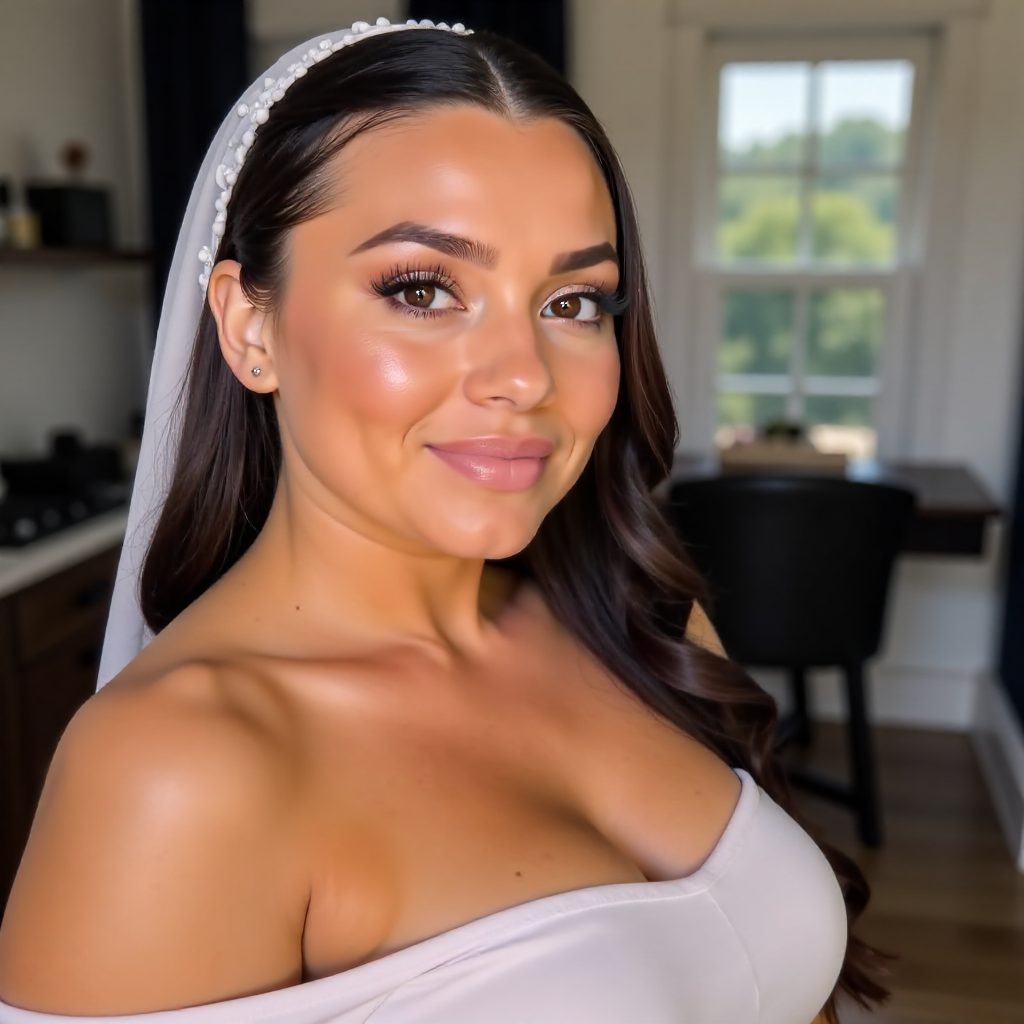 Classic Wedding Style with a Veil