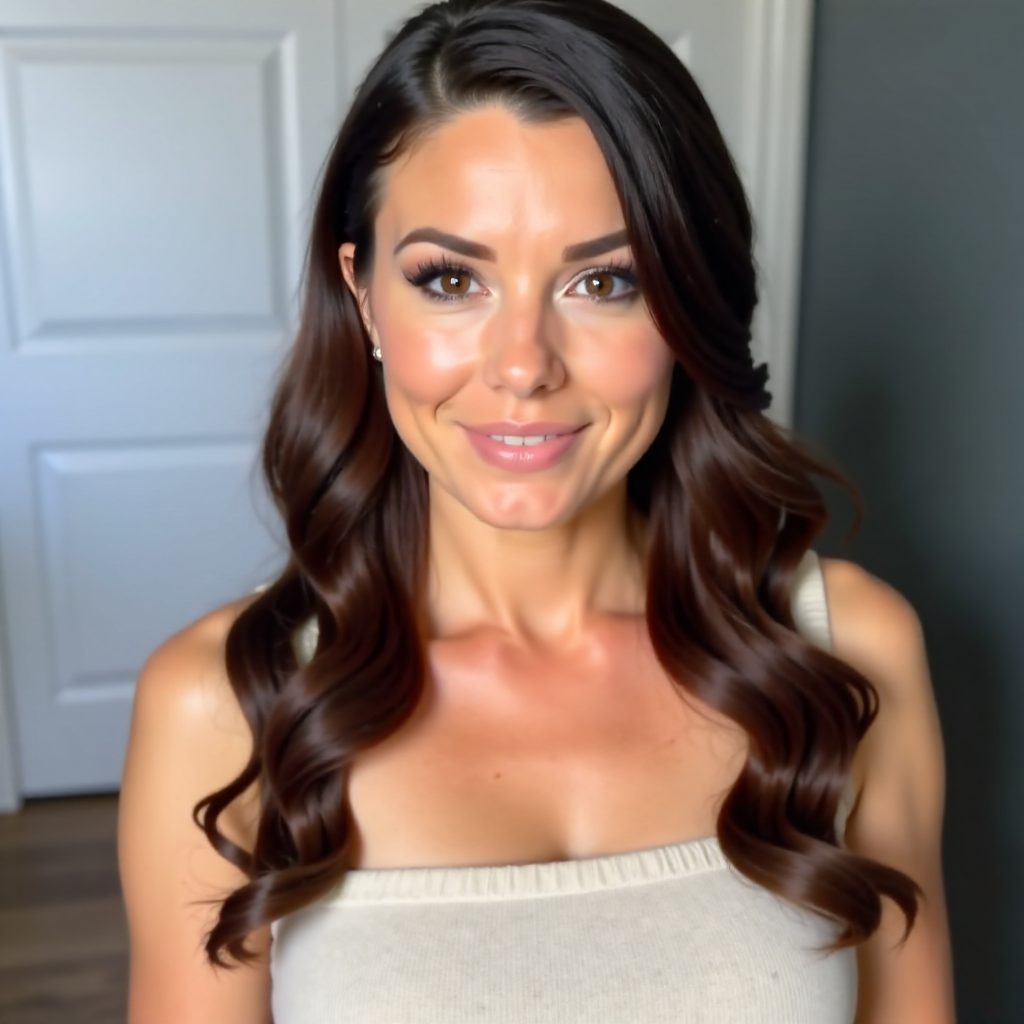 Glamour Loose Curls for Long Hair