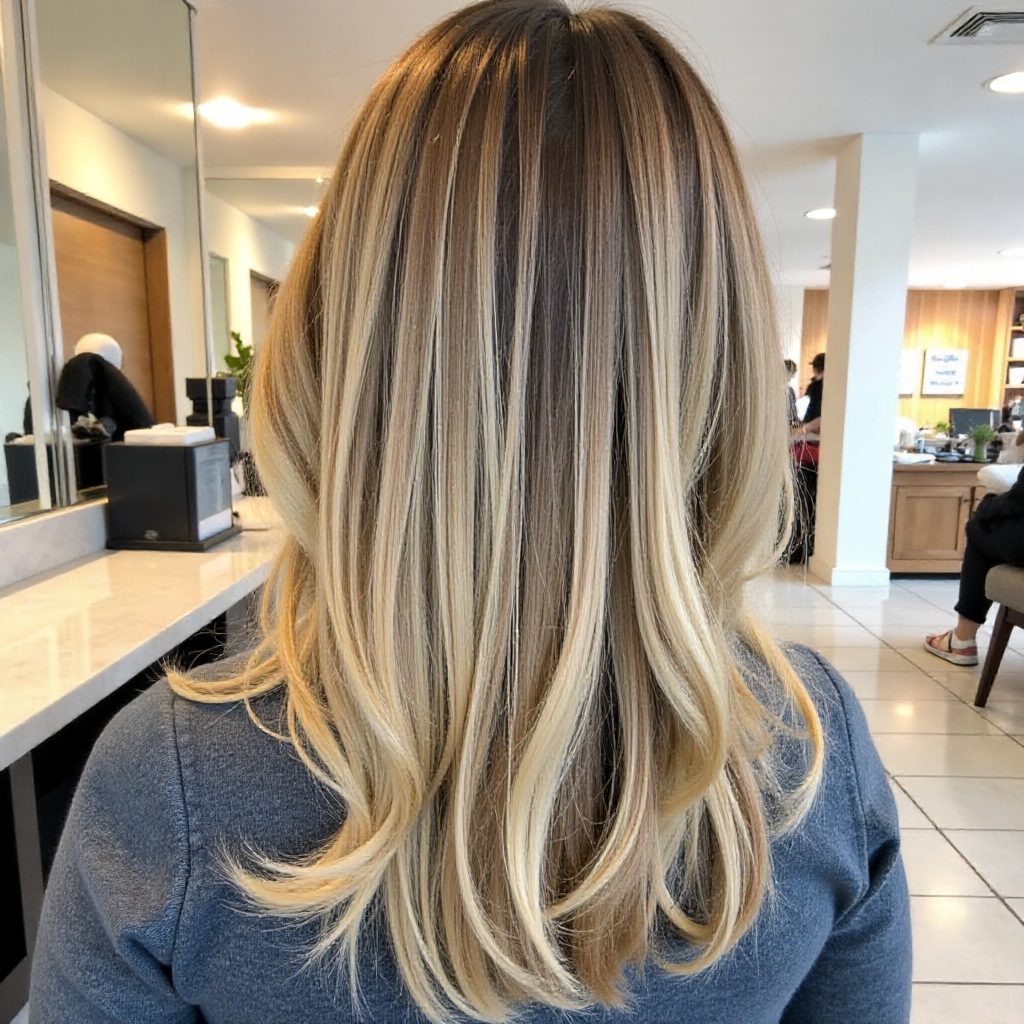 Seamless Bronde Twilight Hair Idea