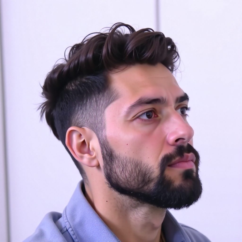 Curly Hair Ultra Clean Line Up