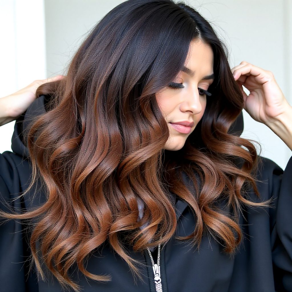 Golden Blonde Balayage Highlights