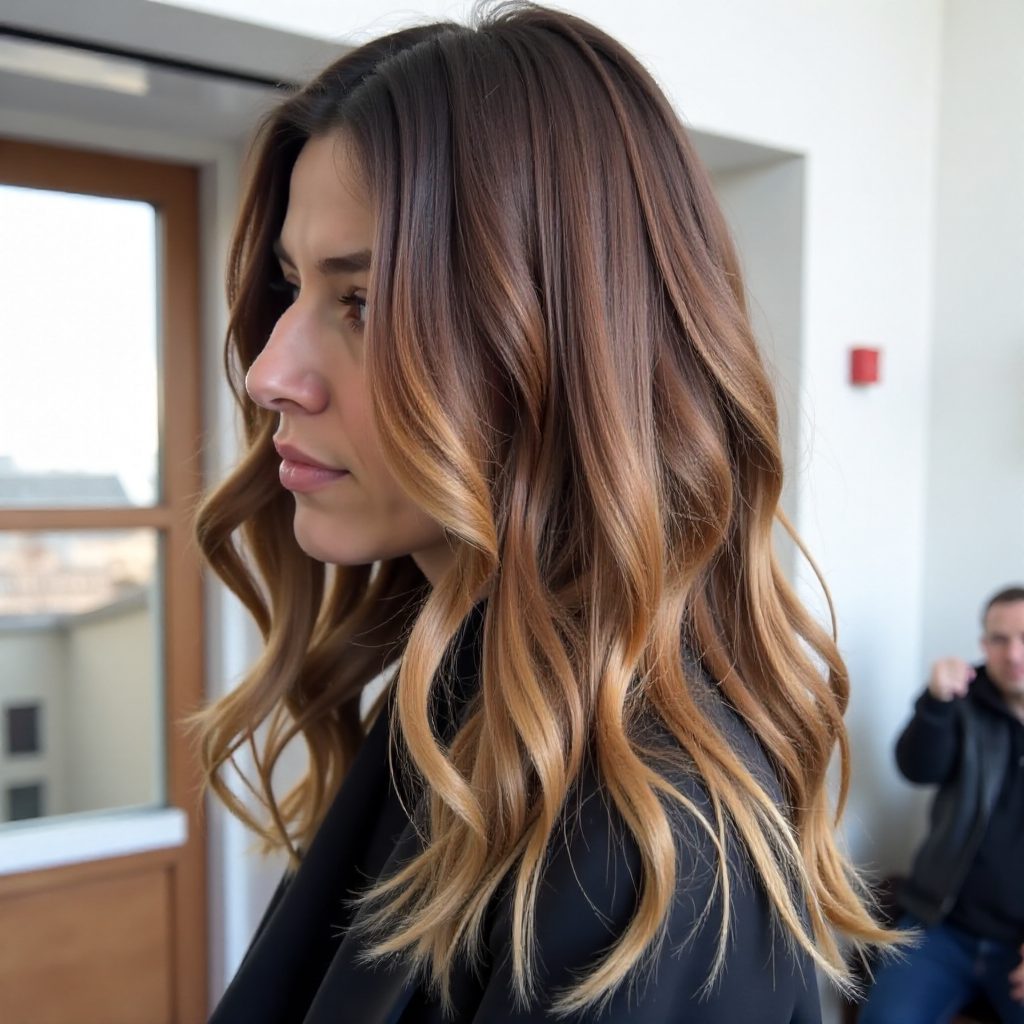 Golden Brown Twilight Hair Trend