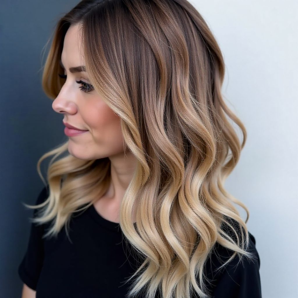 Neutral Blonde Twilighting and Bangs