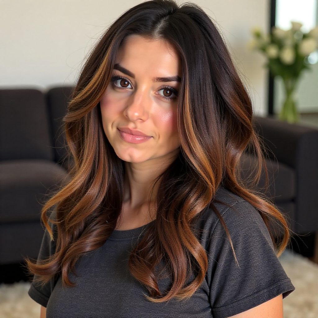 Bright Honey and Caramel Latte Curls