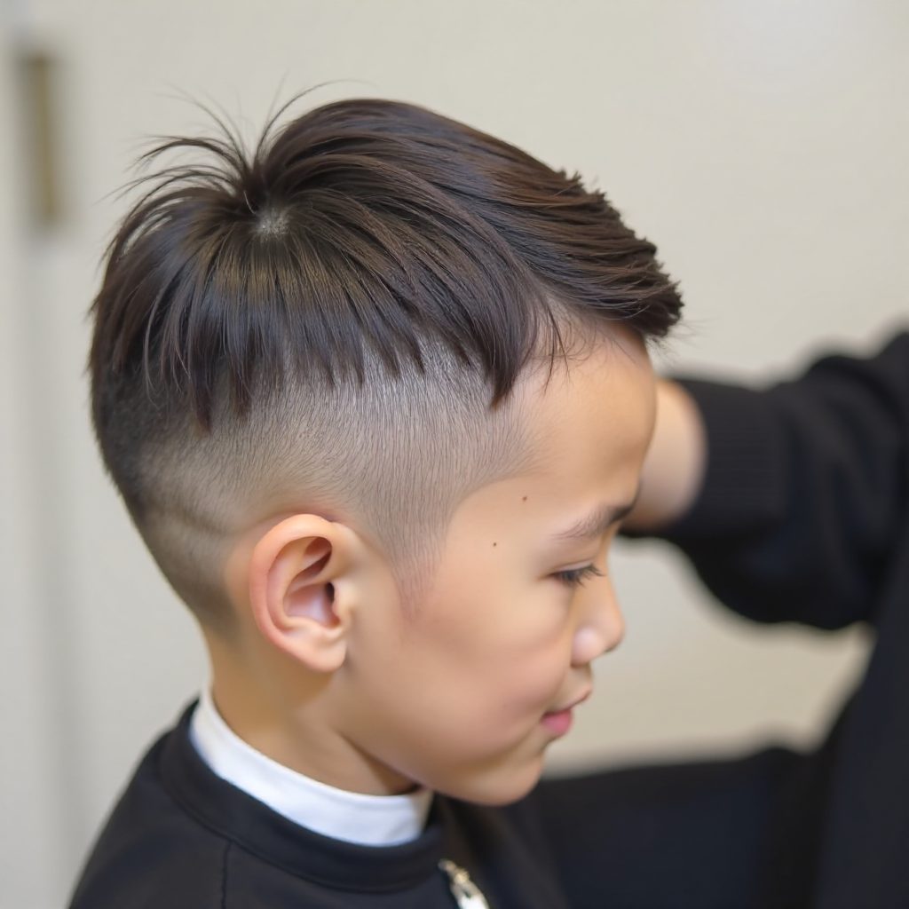 Gradual Drop Fade Haircut