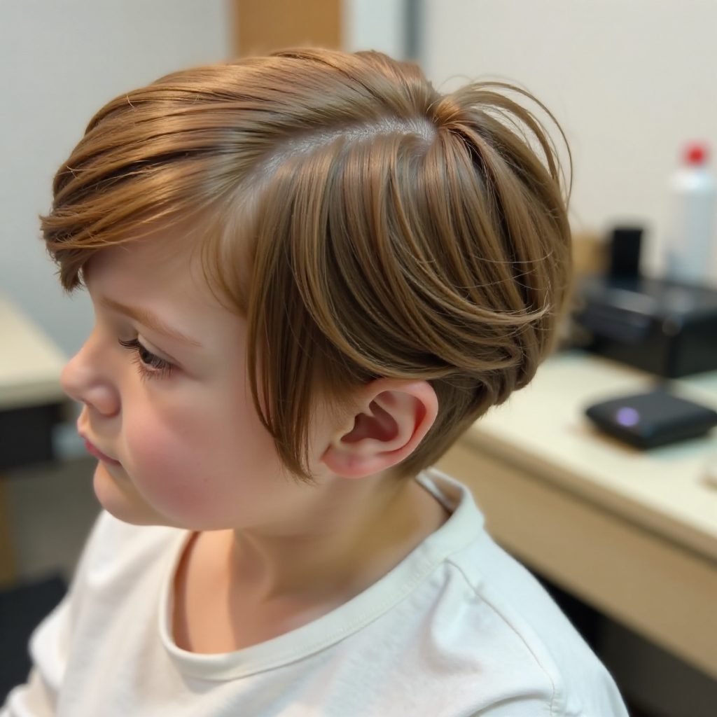 Ear Framing Long Pixie Cut