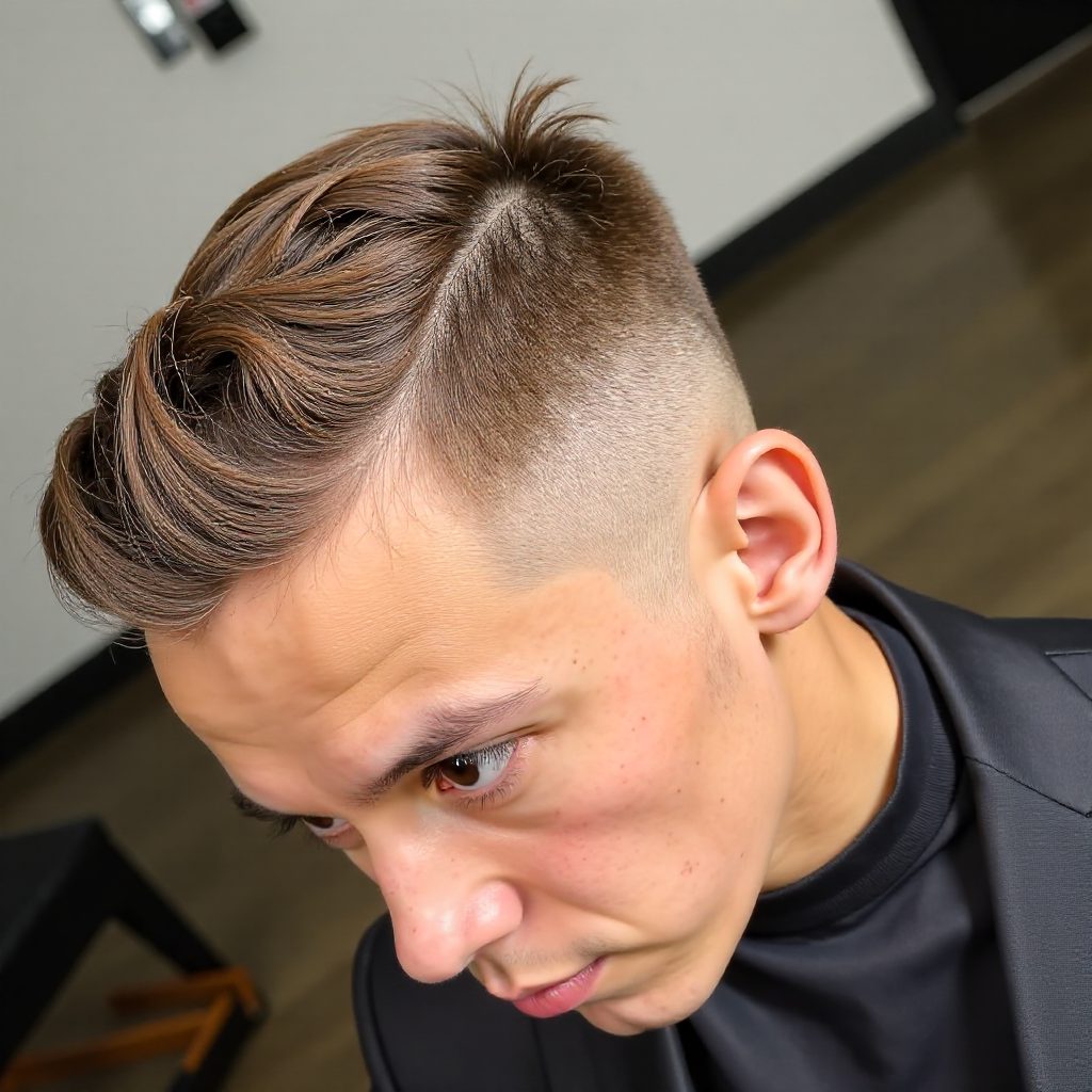 Undercut Slick Back Haircut