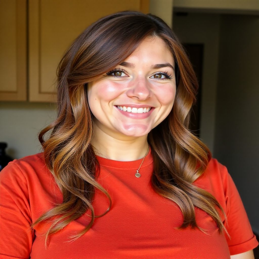 Choppy Bangs for Loose Waves
