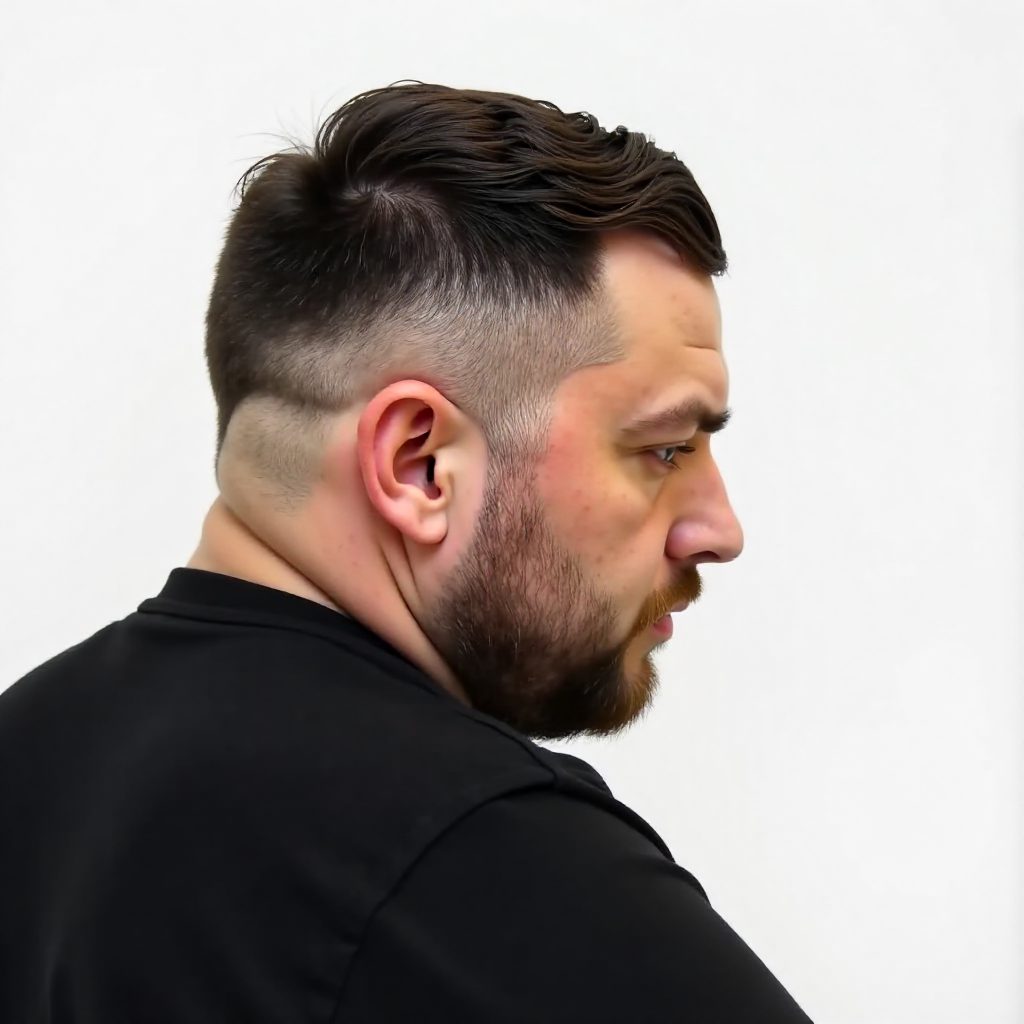 Slick Back Clean Drop Fade