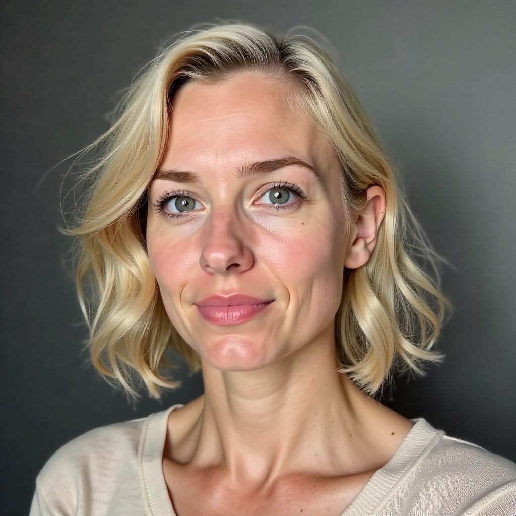 Medium Bob for Women over with Curly Hair