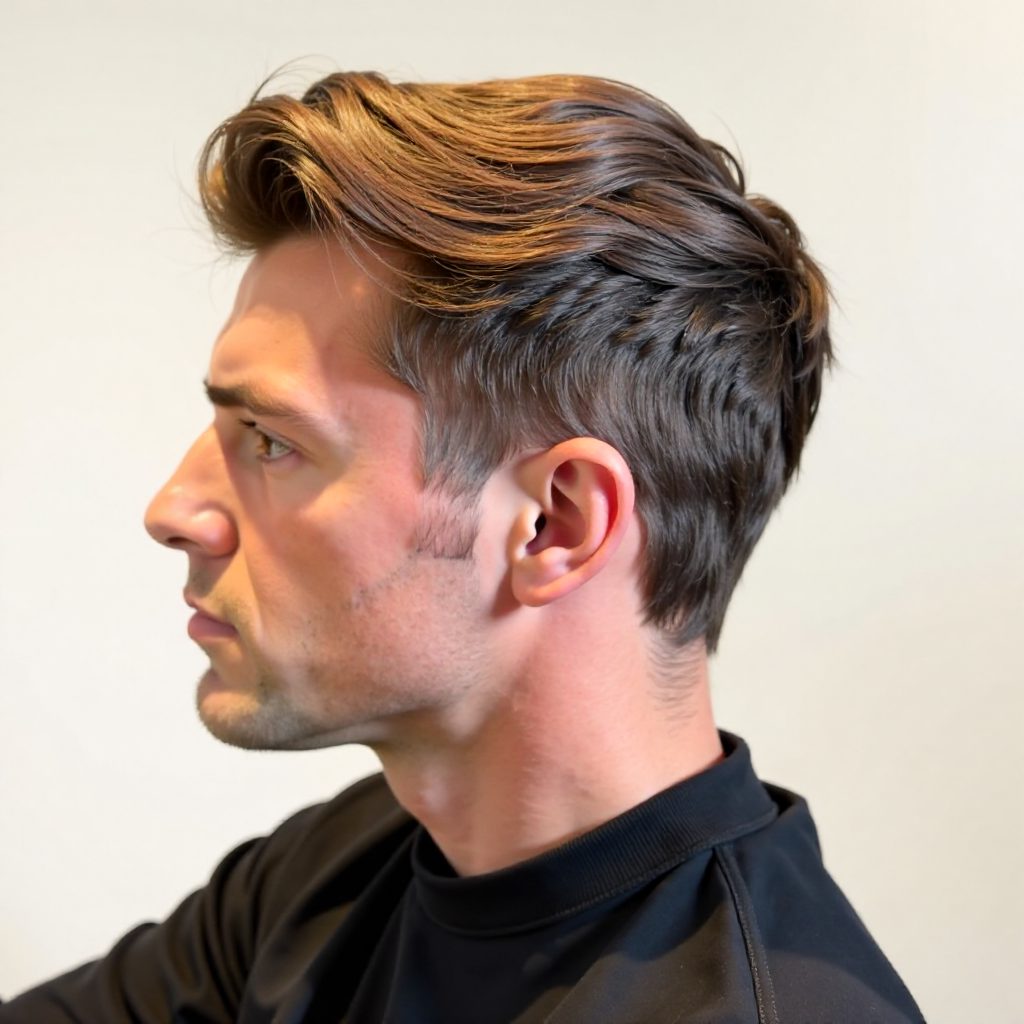 Smoothed Back Tapered Haircut