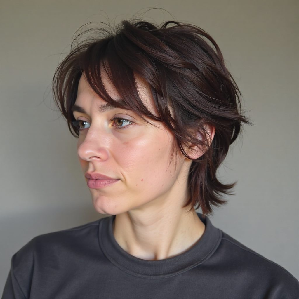 Layered Shaggy Fringe