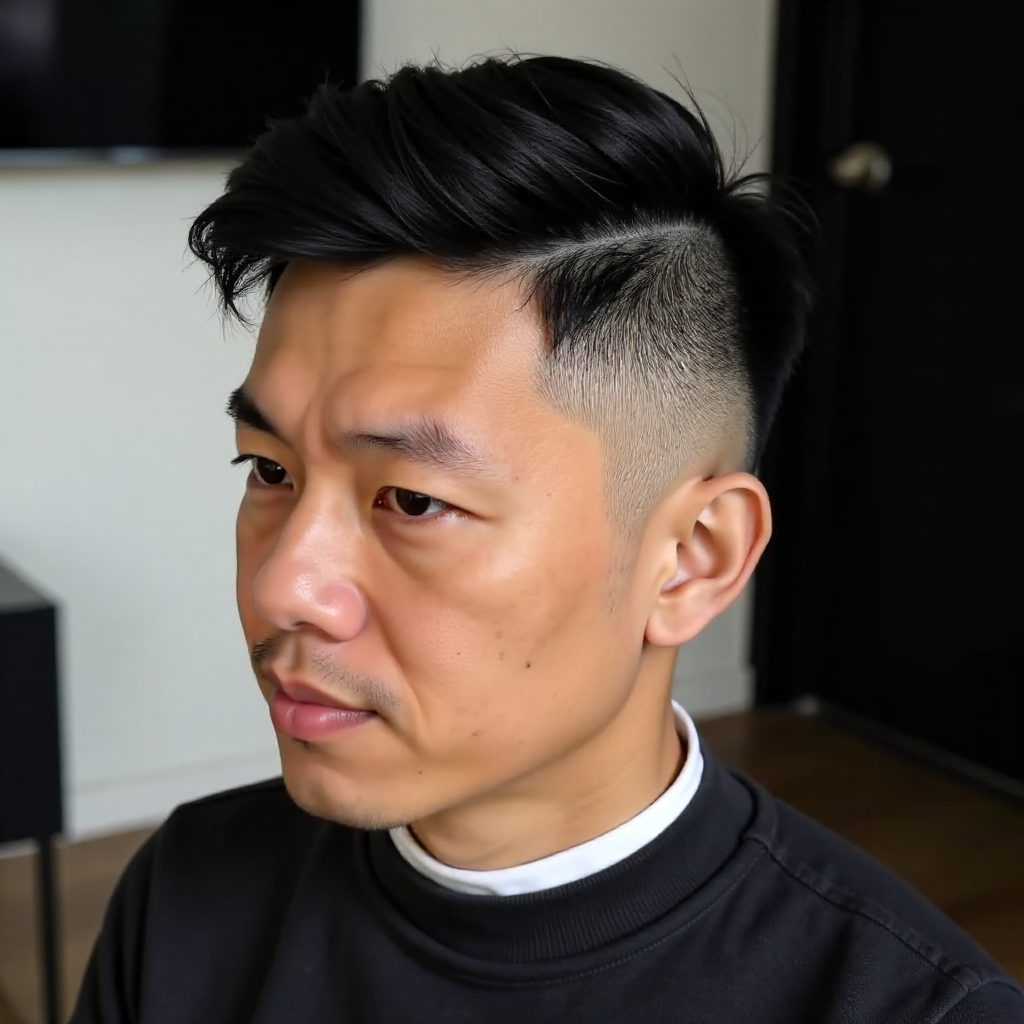 Clean Cut with Textured Fringe